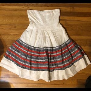 Anthropologie - Floreat strapless dress size 4